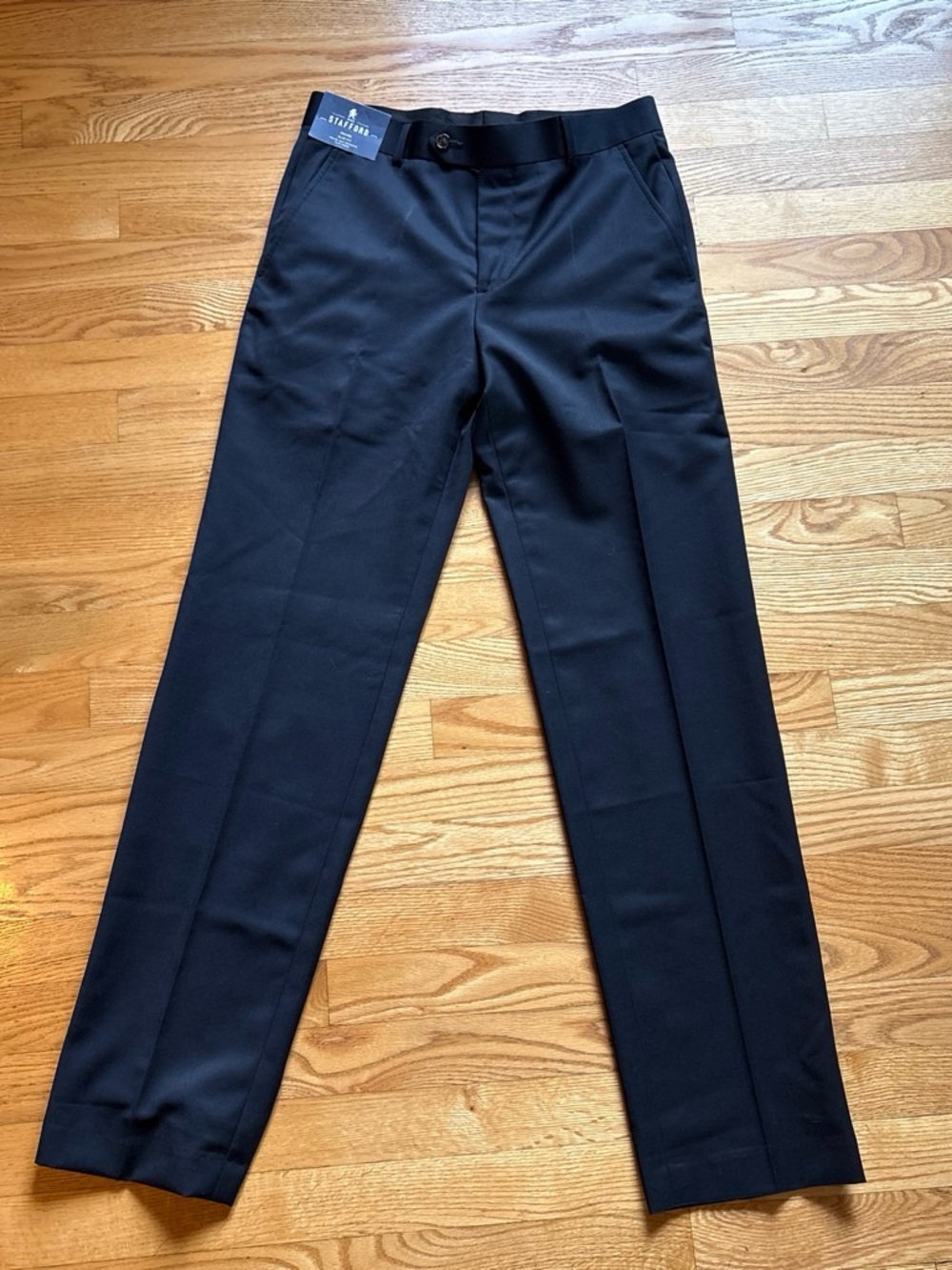 Stafford Men’s Classic Black Dress Pants